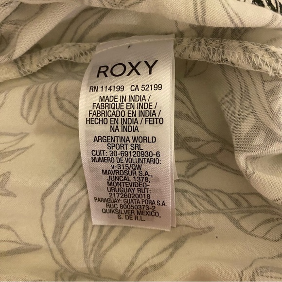 Roxy Girls 12 Large Floral Ambitious Queen Dress - Picture 4 of 11